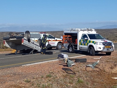 Ongeluk op Calitzdorp-pad