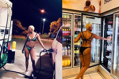 ‘Gogo you are too old for that’ – Skeem Saam’s Shoki Mmola dragged over bikini pics
