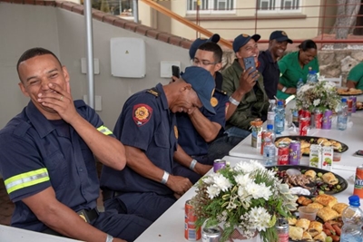 Saying thanks for service