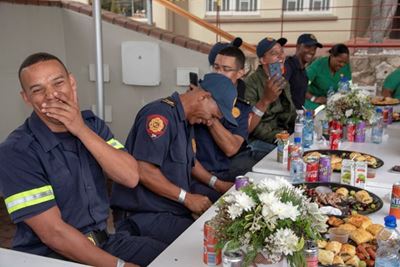 Saying thanks for service