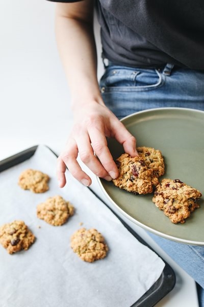 Get baking: White chocolate and raspberry cookies