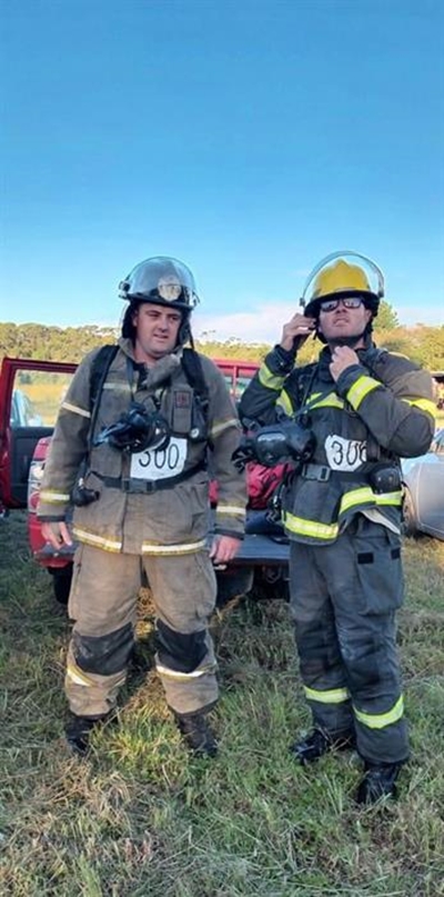 Bitou firefighters prove their toughness
