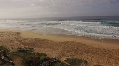 Complaint about debris not being cleared from Glentana Beach