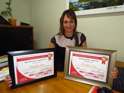 'Rookie' sales executive sparkles