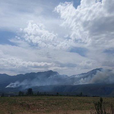 One wildfire being attended to