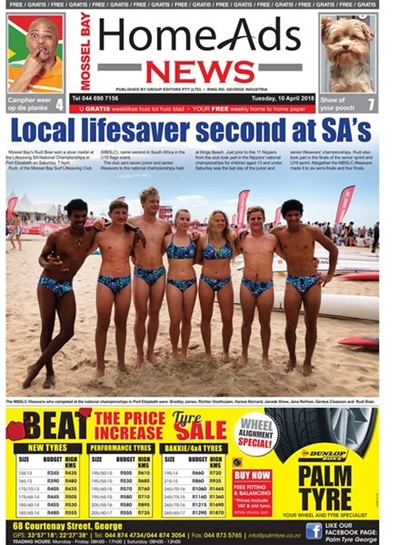 This week's Mossel Bay Home Ads news