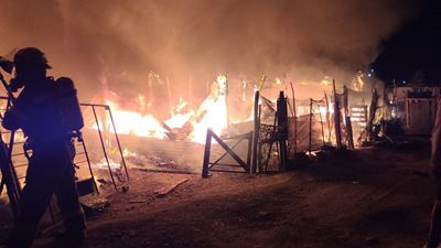 10 homes gutted in fires
