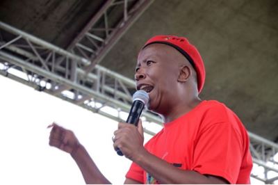Mourning Malema tells white youth to vote EFF