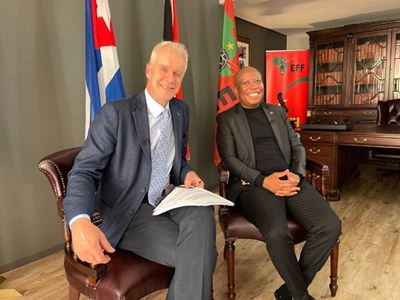 Malema warns of anarchy, looting if Eskom grid collapses in BBC interview