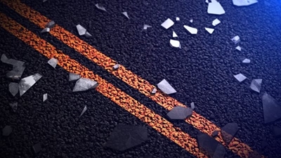 Motorcyclist injured