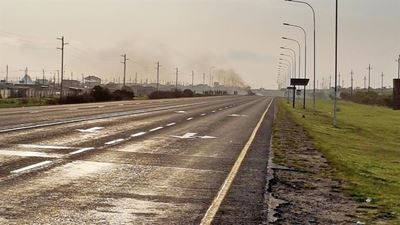 Progress with access road