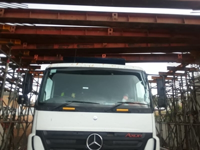Vragmotor beskadig brug in aanbou