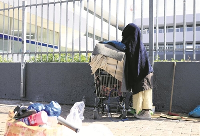 Homeless and municipality at odds