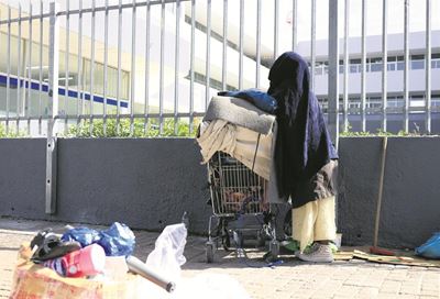 Homeless and municipality at odds