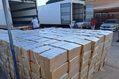 Suspects arrested after cigarettes found hidden in truck, gas tanker