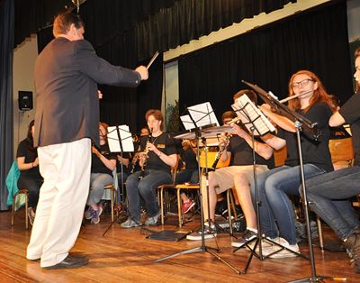 American concert band a hit