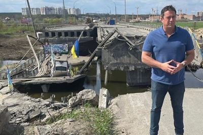 DA rallies votes for eNCA poll to justify Steenhuisen’s Ukraine trip