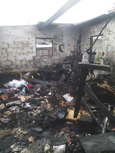 Gesin verloor als in brand