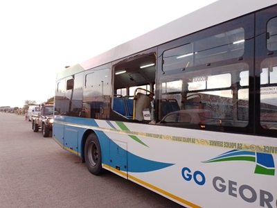 Update: Bomb attack on a Go George bus