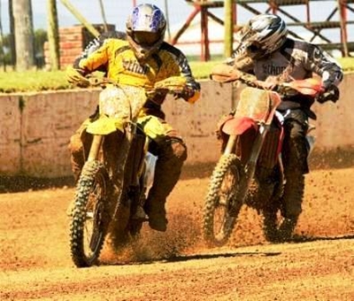 Fabulous flat track oval racing in George