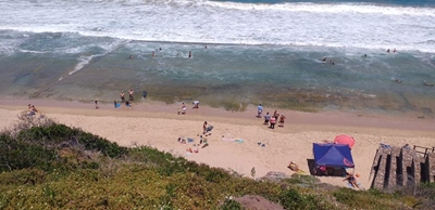 Beaches still lure many visitors