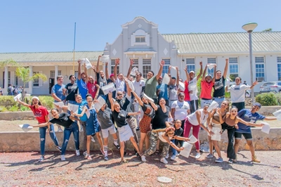 Hoërskool Albertinia se matrieks skitter