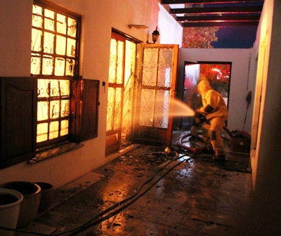 Albertinia-huis in ligte laaie
