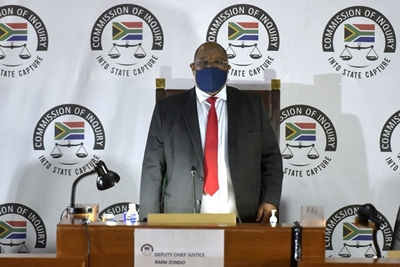 Two witnesses, Mngoma to give evidence at Zondo commission