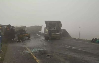 Disturbing footage of 2 horror accidents on Mpumalanga roads