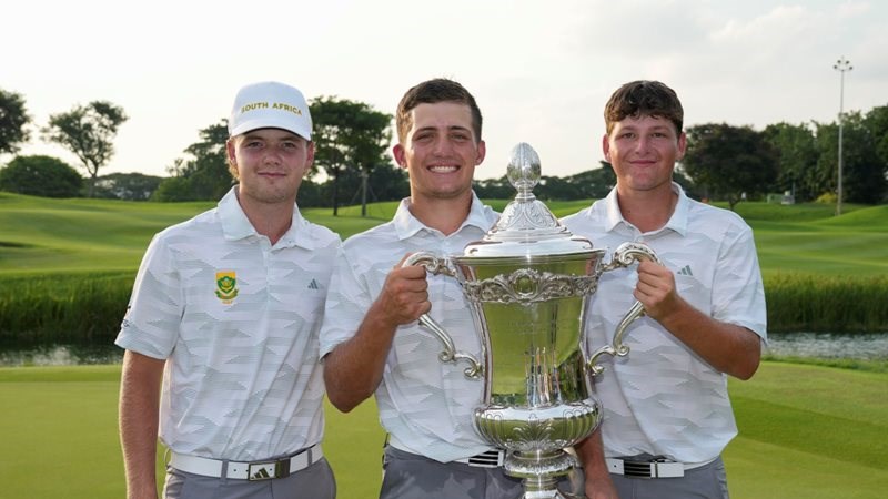 Historic Eisenhower Trophy triumph for Team South Africa
