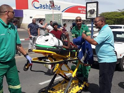 Seun in Voortrekkerweg raakgery