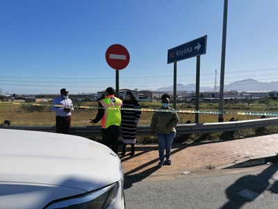 Traffic officer stable, minister on scene