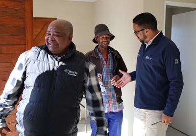 New homes for six families in Wolwedans