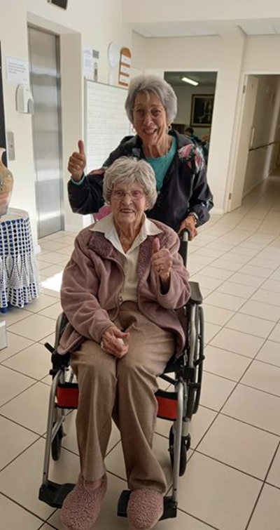 102-jarige stem met ywer