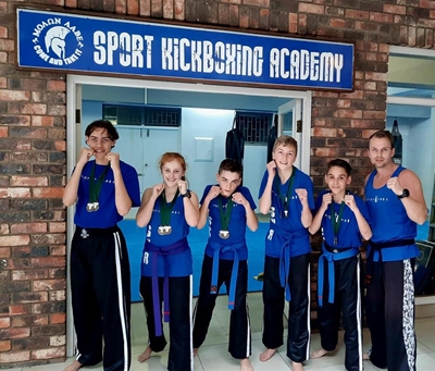 Kickboxing their way to the top