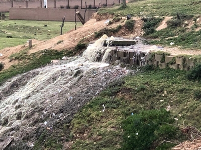 Vandals cause huge spill
