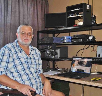 Radio amateurs give wireless support behind the scenes