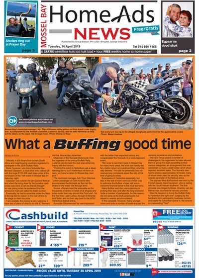 This week's Mossel Bay Home Ads News