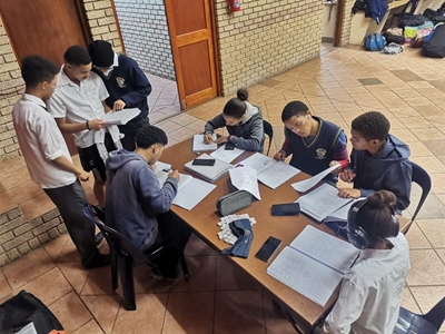 George High learners being skilled in martial arts