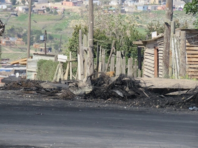 Update: Vehicle set alight 