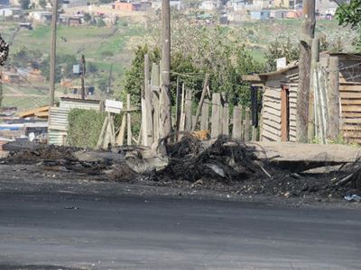 Update: Vehicle set alight 