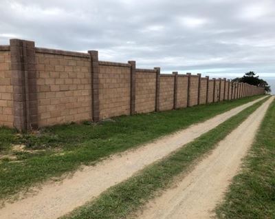 Controversial wall 'still standing'