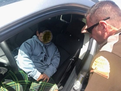 Five-year-old pulled over in US while driving to California