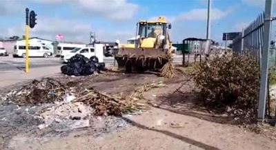 Dumping site turned into a beautiful garden