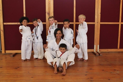 Williams a proud third dan black belt instructor