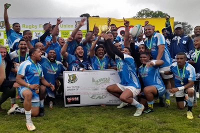 Blues knip Eagle Stars se vlerke
