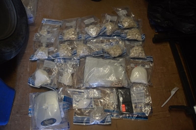 Busted for drugs worth nearly R300 000