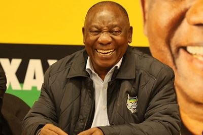A government of national unity is what Ramaphosa envisions