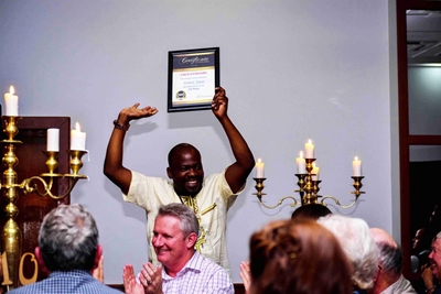 Idinga Lakho awarded at Group Editors Awards