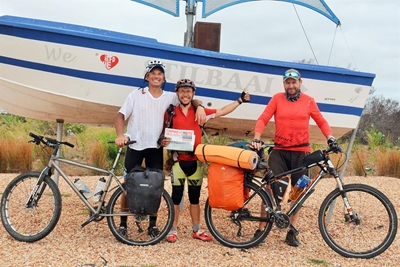 Russe per fiets van PE na die Kaap